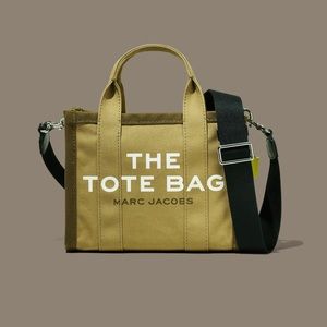 Marc Jacobs The Tote Bag Small Color Block Green LE 2022